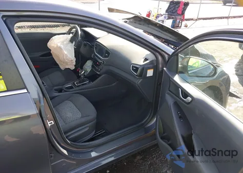 2019 Hyundai Ioniq Hybrid Sel из США, поврежденный, VIN KMHC75LC6KU117973